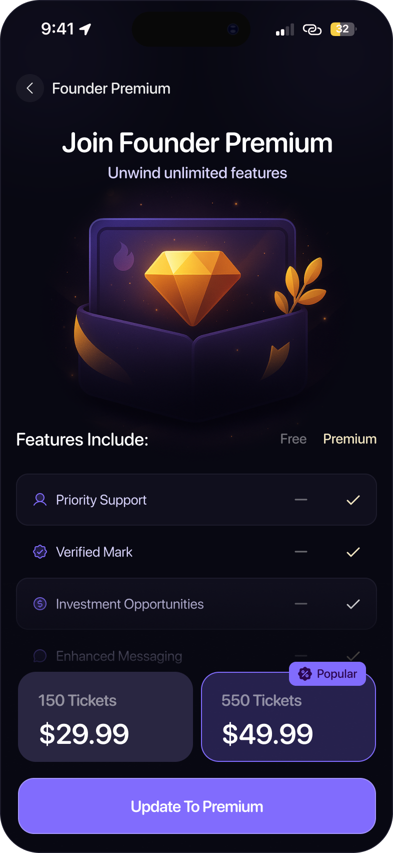 Founder screen 1