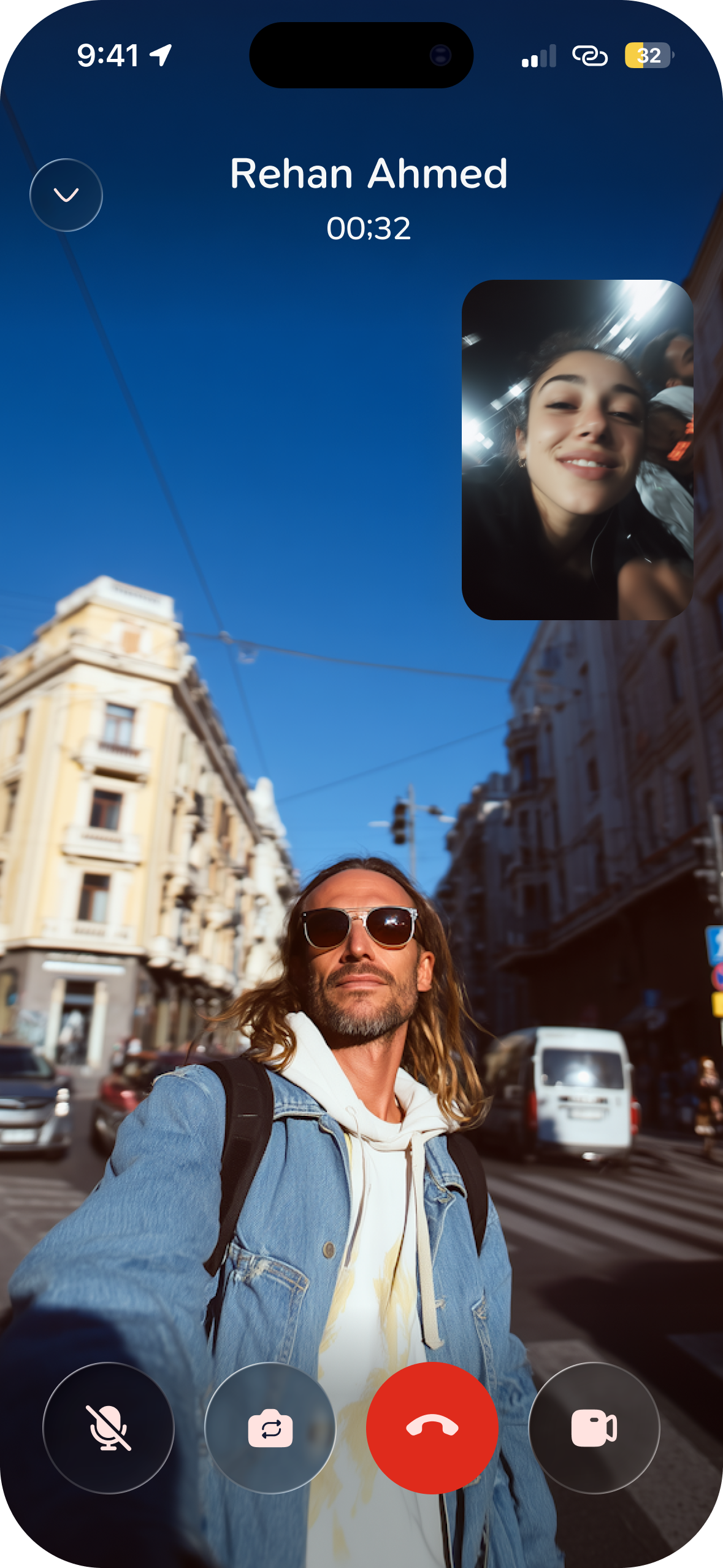 Hush, video call